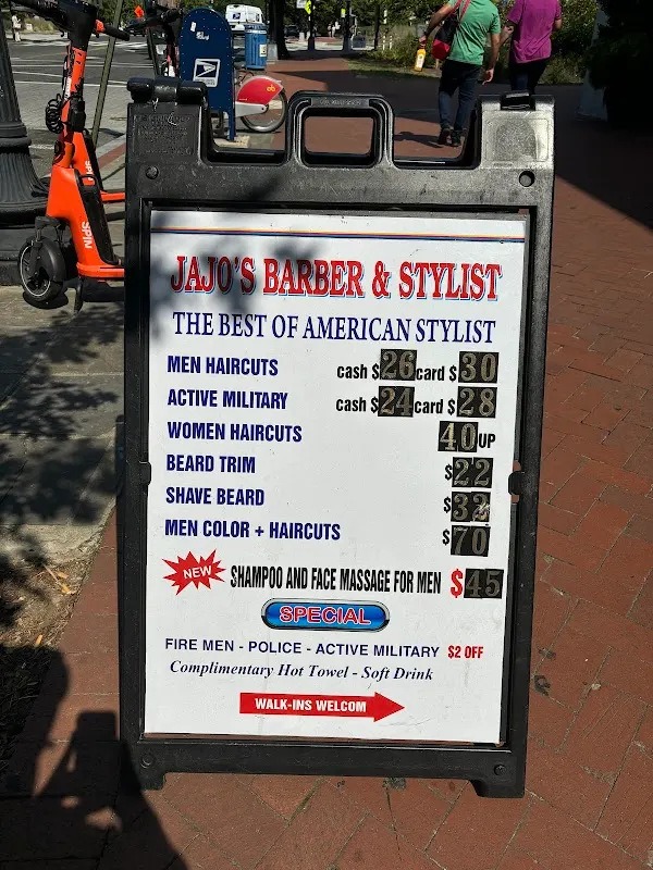 JAJO'S Barber Shop — Barber shop in Washington